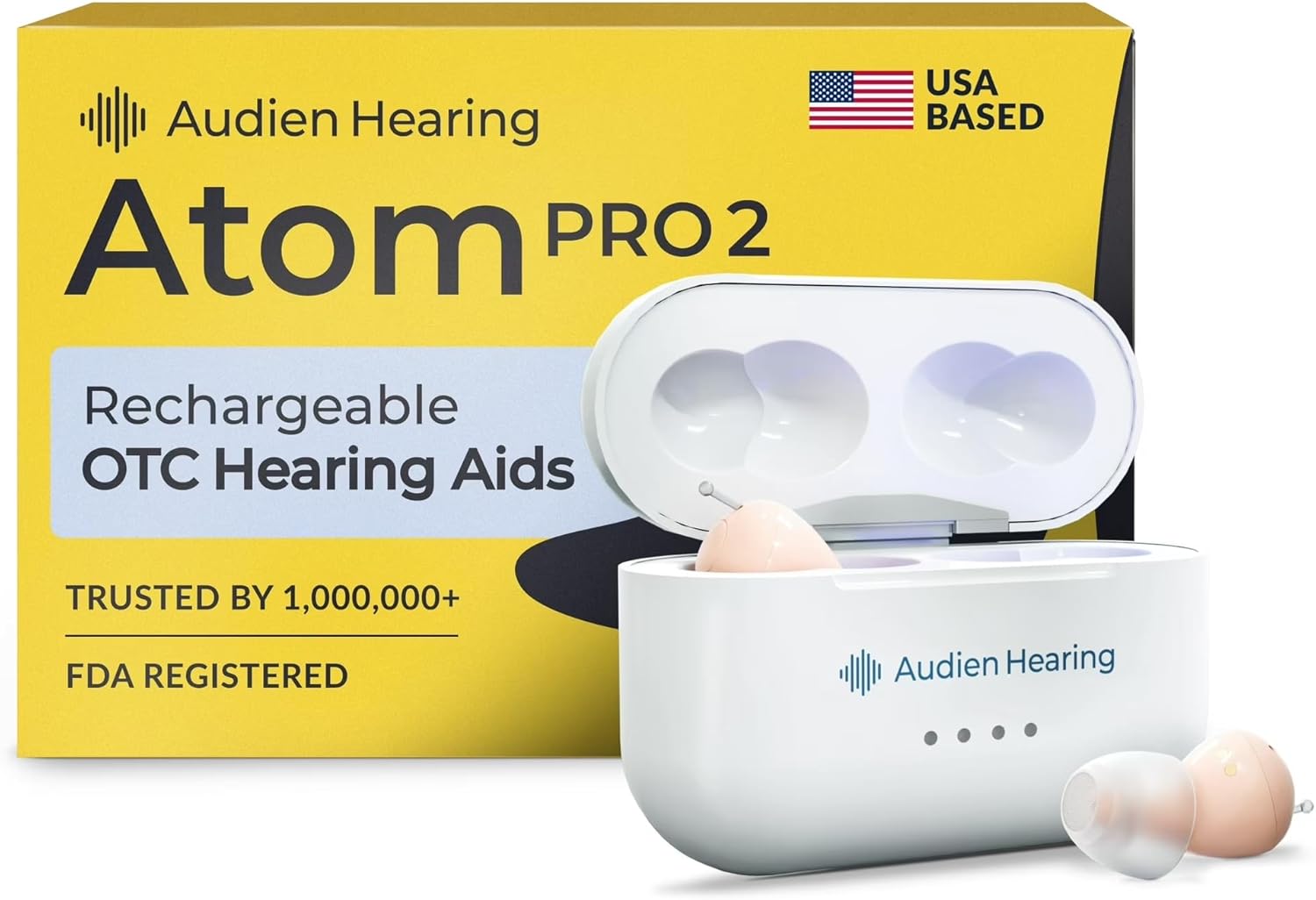 Audien Hearing Atom Pro 2 Hearing Aids